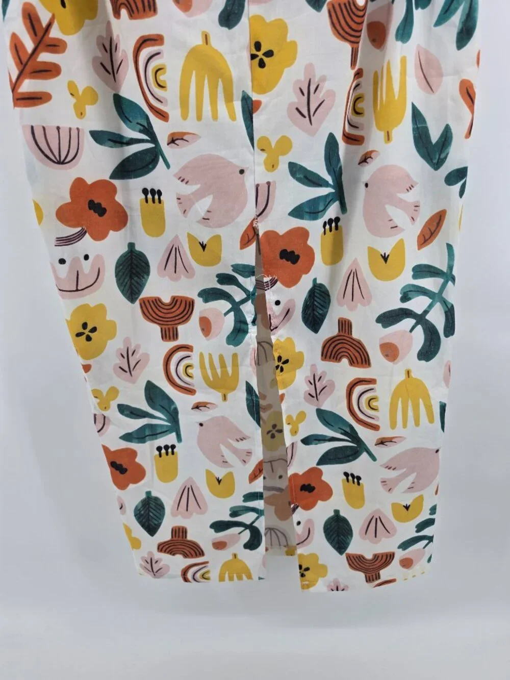 Here Comes the Sun Graziella Floral Crop Top Midi Skirt Matching Set Medium